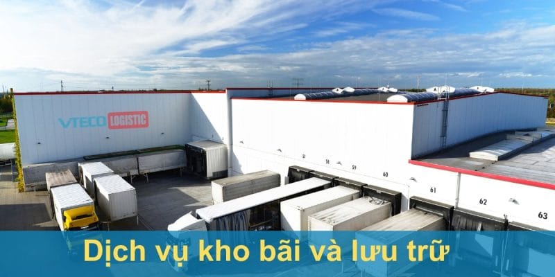 dịch vụ kho bãi và lưu trữ